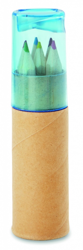 Logo trade promotional products image of: 6 coloured pencils