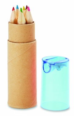 Logo trade corporate gift photo of: 6 coloured pencils