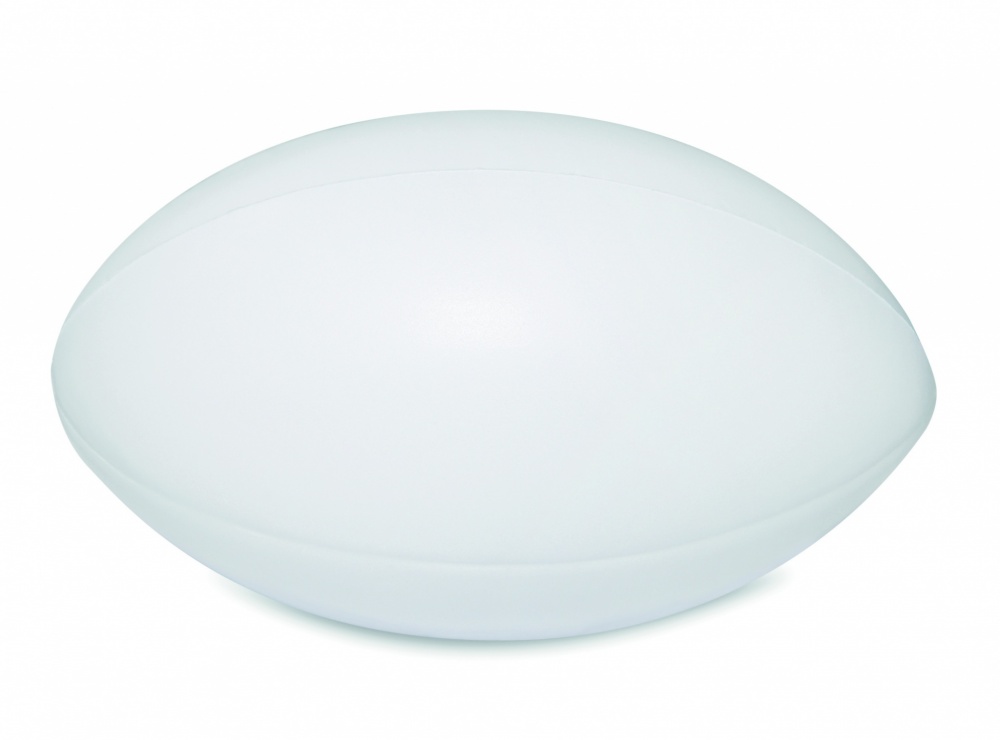 Logo trade corporate gifts image of: Anti-stress PU rugby ball