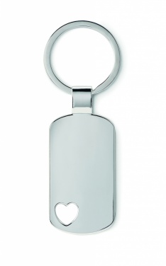 Logotrade promotional giveaway picture of: Key ring with heart detail Jūrmala