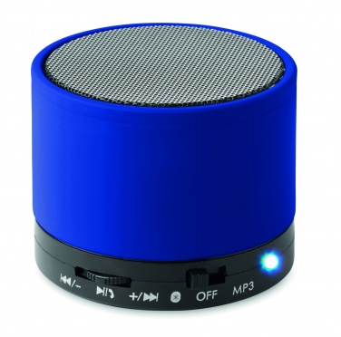 Logo trade promotional products picture of: Round wireless speaker