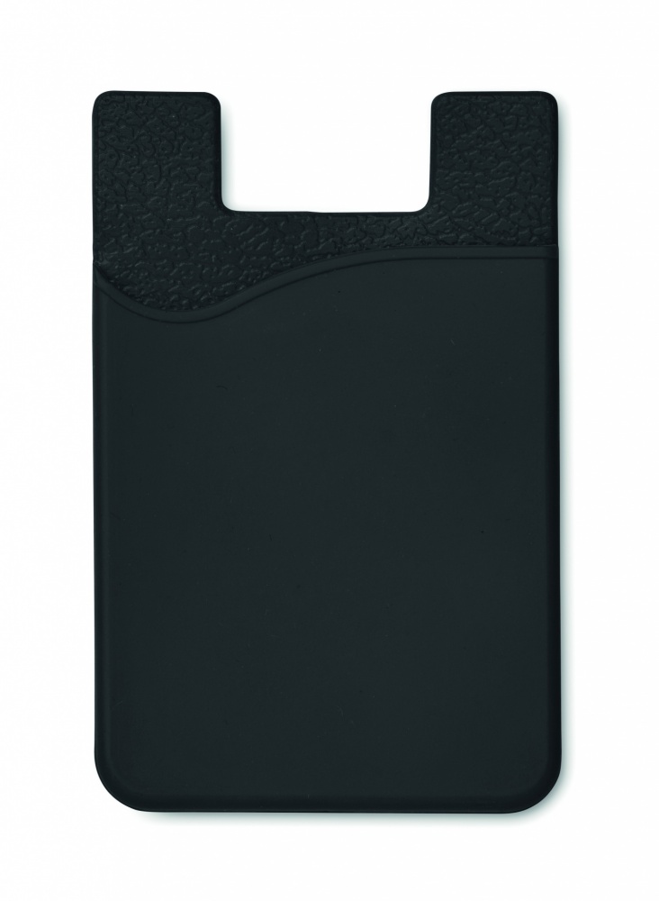 Logo trade promotional products image of: Silicone cardholder
