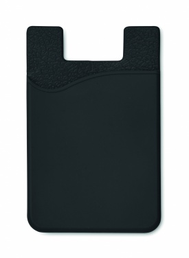 Logo trade promotional gifts picture of: Silicone cardholder