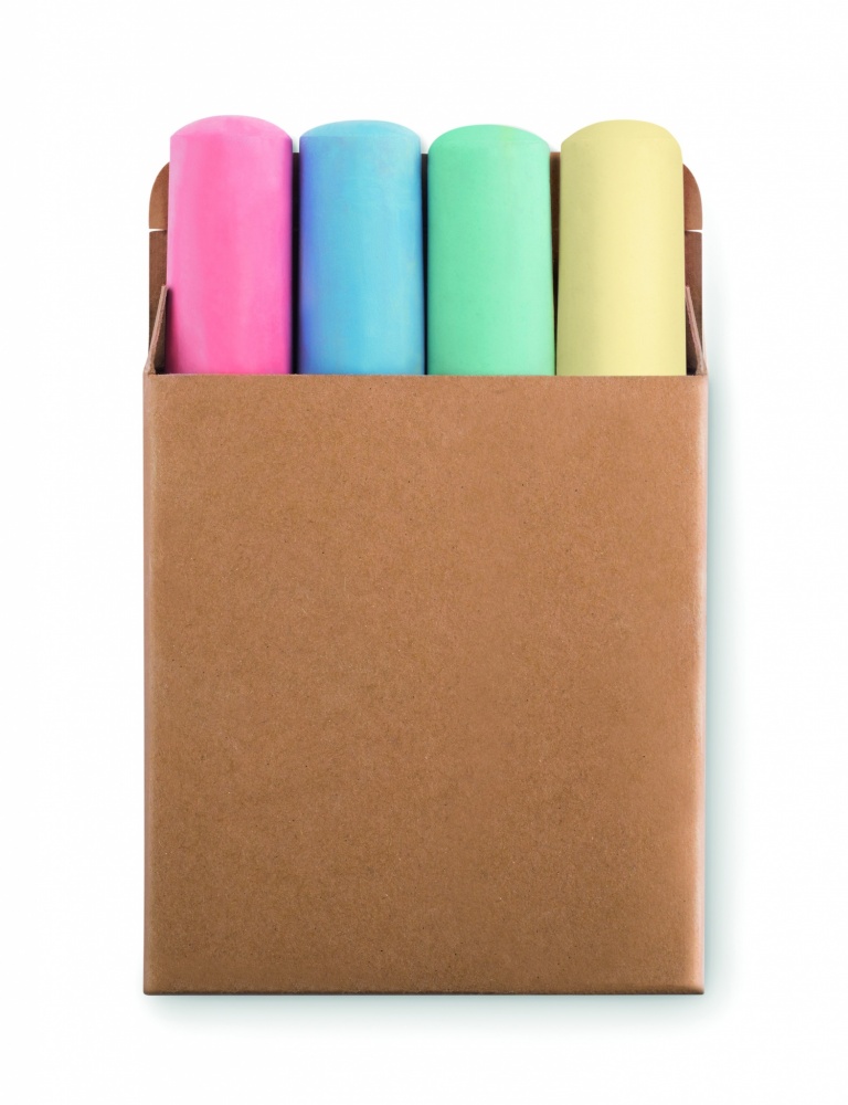 Logotrade promotional product image of: 4 chalk sticks