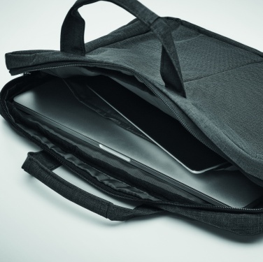 Logo trade business gifts image of: Laptopbag in 360D polyester