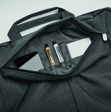 Logo trade promotional product photo of: Laptopbag in 360D polyester