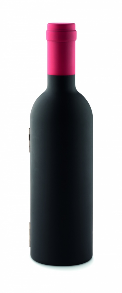 Logotrade corporate gift image of: Bottle shape wine set