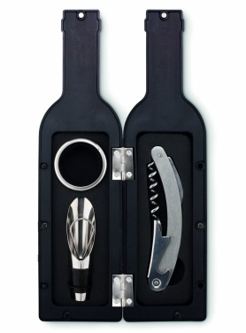 Logotrade promotional products photo of: Bottle shape wine set