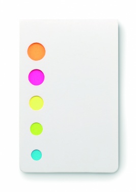 Logo trade advertising products picture of: Page markers pad