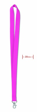 Logo trade corporate gifts image of: Lanyard 20 mm