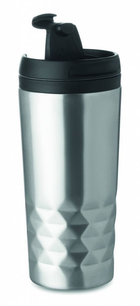 Logo trade advertising product photo of: Double wall travel cup 280 ml