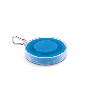 Logo trade promotional gift photo of: Silicone foldable cup