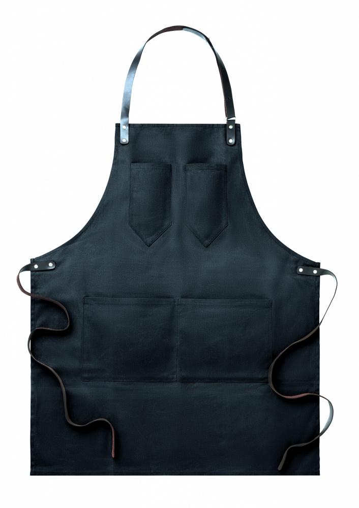 Logo trade promotional gift photo of: Apron in leather