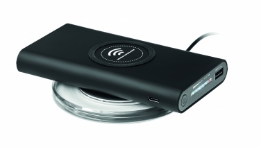 Logo trade business gifts image of: Wireless power bank Type C