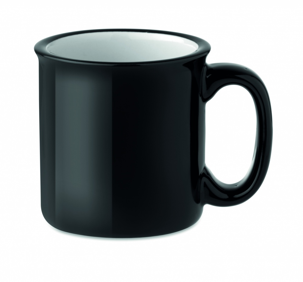 Logo trade business gifts image of: Ceramic vintage mug 240 ml