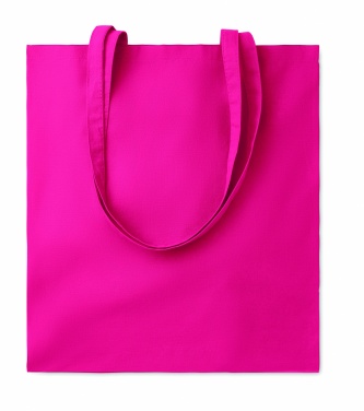 Logo trade promotional item photo of: 140 gr/m² cotton shopping bag