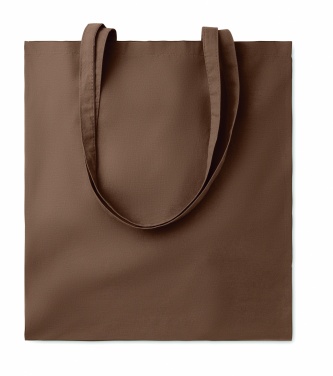 Logo trade promotional giveaways image of: 140 gr/m² cotton shopping bag