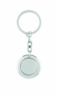 Logotrade corporate gift image of: Key ring with token Cēsis