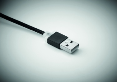 Logo trade advertising products image of: key ring with USB type C cable Salaspils