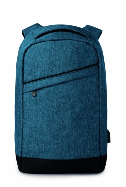 Logotrade promotional product picture of: 2 tone backpack incl USB plug