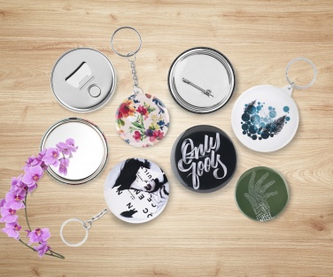 Logo trade promotional merchandise photo of: Pin button