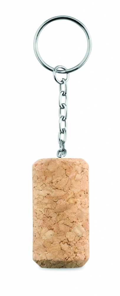 Logotrade corporate gift image of: Wine cork key ring Sigulda