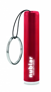 Logo trade promotional giveaways image of: Plastic light up logo torch
