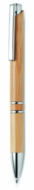 Logo trade corporate gift photo of: Bamboo automatic ball pen
