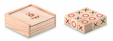 Logotrade promotional merchandise photo of: Wooden tic tac toe