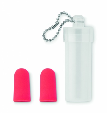 Logotrade promotional product picture of: Earplug set in plastic tube