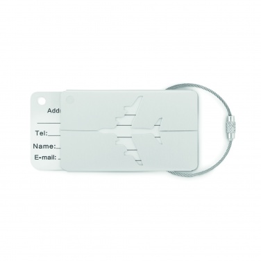 Logotrade business gift image of: Aluminium luggage tag