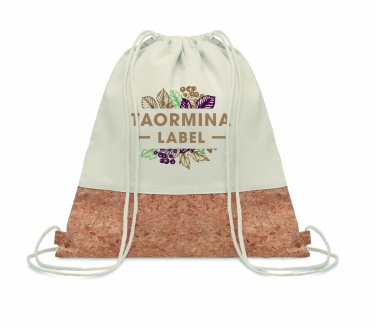 Logotrade business gift image of: 160gr/m² cotton drawstring bag