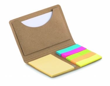Logotrade promotional gift picture of: Card holder with memo set