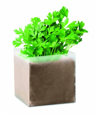 Logotrade advertising product image of: Compost with seeds "PARSLEY"