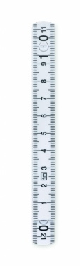 Logo trade promotional products picture of: Folding ruler 1m