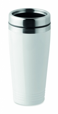 Logo trade promotional giveaways image of: Double wall travel cup