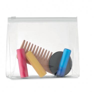Logo trade promotional giveaway photo of: Cosmetic pouch with zipper