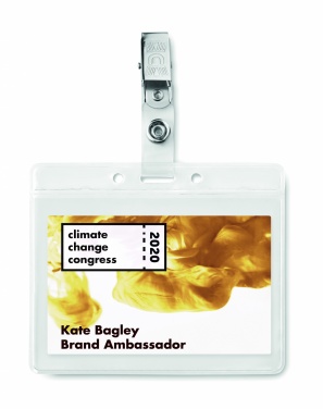 Logotrade corporate gift picture of: PVC badge holder
