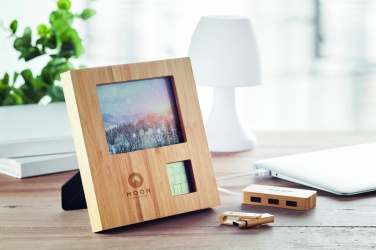 Logotrade promotional gift picture of: Photo frame with weather statio