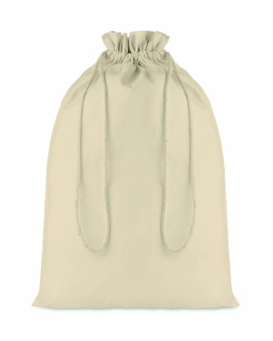 Logo trade promotional product photo of: Large Cotton draw cord bag 30 x 47 cm