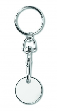 Logotrade promotional item image of: Key ring token (€uro token)