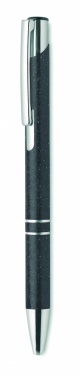 Logo trade advertising products picture of: Wheat Straw/ABS push type pen