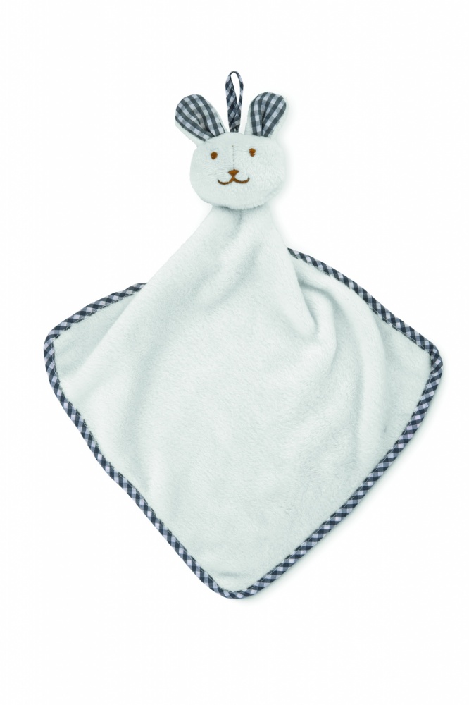 Logo trade promotional gifts picture of: Plush rabbit design baby towel