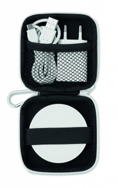 Logotrade business gift image of: Wireless charger travel set
