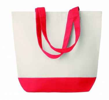 Logotrade business gift image of: Canvas beach bag 280gr/m2