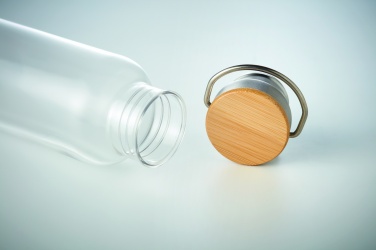 Logo trade promotional gifts picture of: Tritan 800ml bottle bamboo top