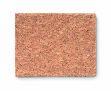 Logo trade advertising products image of: Cork sticky note memo pad