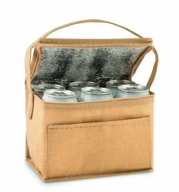 Logo trade promotional products picture of: 6 can woven paper cooler bag