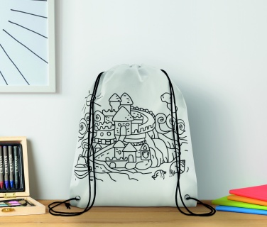 Logotrade promotional product image of: Non woven kids bag with pens
