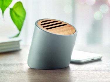 Logo trade promotional products picture of: Wireless speaker limestone